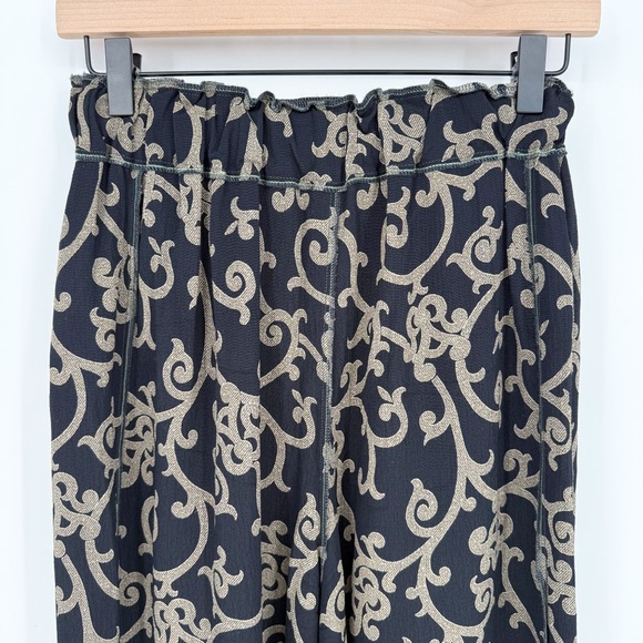 Vintage Nothing Matches Artsy Mixed Print Lagenlook Straight Leg Pants Size 1 - Picture 3 of 12